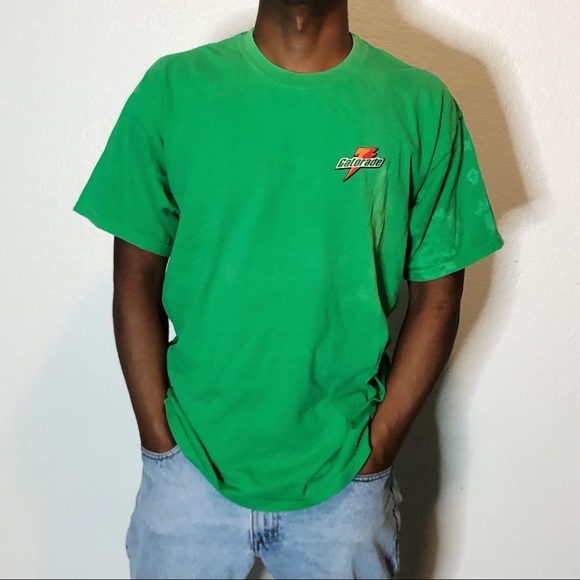 Vintage Bleached Green Gatorade T-shirt